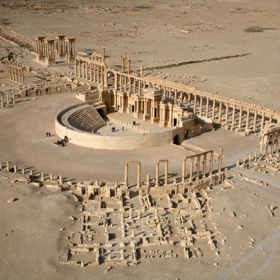 Palmyran rauniokaupunki vuonna 2009.