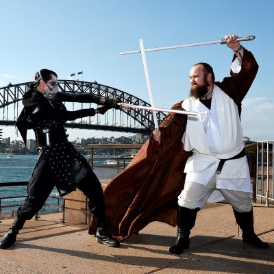 Star Wars -faneja Sydneyssa joulukuussa 2015.