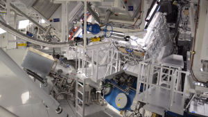 Fusionsreaktorn NIF (National Ignition Facility) i Livermore, USA. Fusionsreaktorn NIF i USA.