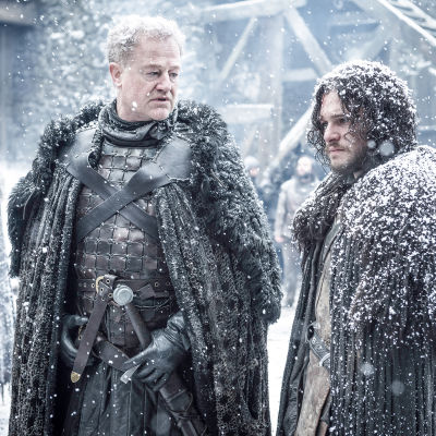 Game of Thrones: Ser Allister och Jon Snow.