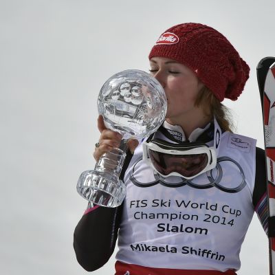 Mikaela Shiffrin, bäst i världen vid 19 års ålder.