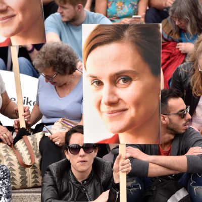 Jo Cox mielenosoitus