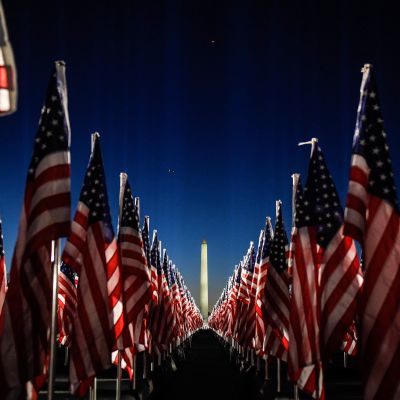 Amerikan lippuja
