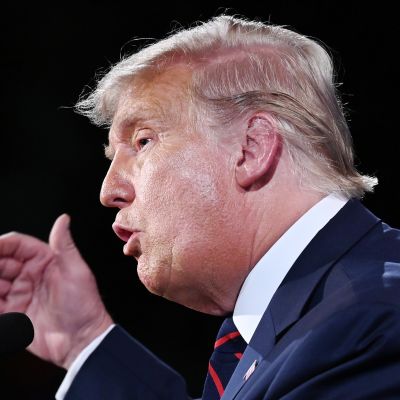 Kuvassa on Donald Trump.