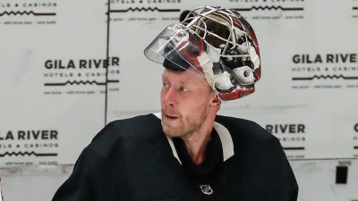 Antti Raanta i närbild.