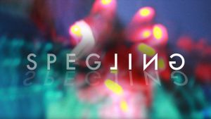 Spegling - 100 år av finlandssvensk musik är Svenska Kulturfondens storsatsning. en logo för storsatsningen Spegling - 100 år av filnadssvensk musik