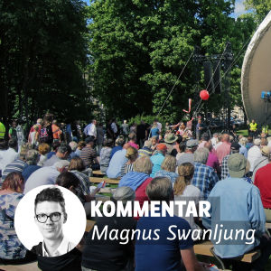 Magnus Swanljung byline på bild från Finlandsarenan
