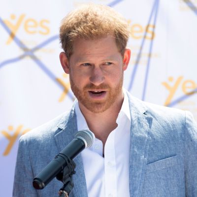 Britannian prinssi Harry Johannesburgissa Etelä-Afrikassa 2.10.2019.