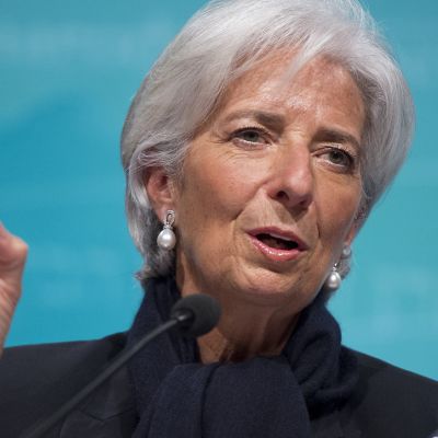 IMF:n pääjohtaja Christine Lagarde.