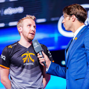 Fnatic-joukkueen Olof "olofmeister" Kajbjer ESL One Cologne 2015 -turnauksessa