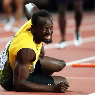Usain Bolt loukkaantuminen