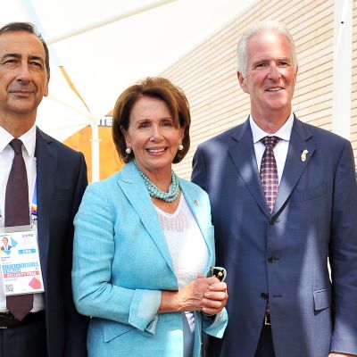 Giuseppe Sala, Nancy Pelosi ja Douglas Hickey