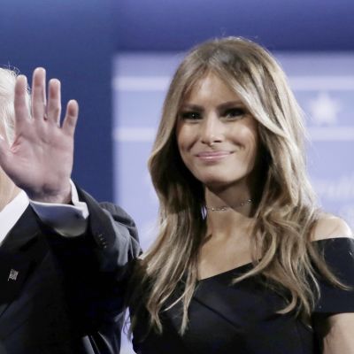 Donald ja Melanie Trump.