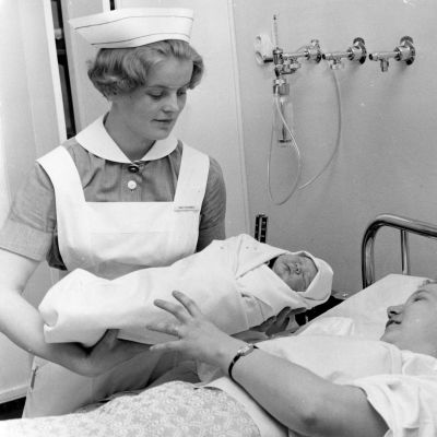 Kätilöopisto vuonna 1960.