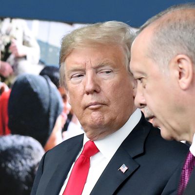 Donald Trump ja Recep Tayyip Erdoğan