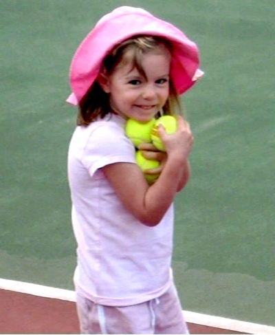 Madeleine McCann, försvunna