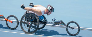 Henry Manni in på andra plats. Henry Manni vann brons i paralympiska spelen i Rio de Janeiro 2016.