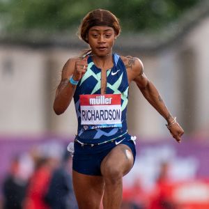 Sha'Carri Richardson löper 100 meter.