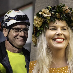 Kolmen videon päähenkilöitä - Arvo, Eeva ja Alex