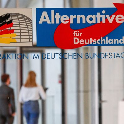 Saksan AfD puolueen logo.