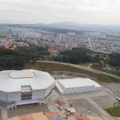 Etelä-Korean olympialaisten jääkiekko pelataan Gangneungin hallissa.
