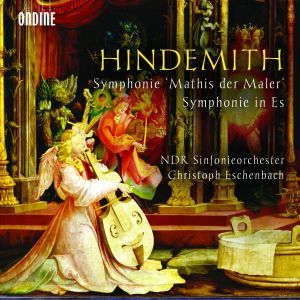 Paul Hindemithin sinfonialevyn kansikuva.