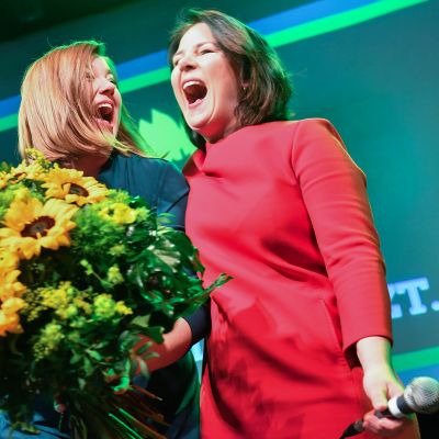 Katharina Fegebank ja Annalena Baerbock