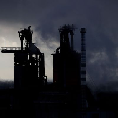 ThyssenKruppin terästehdas Saksan Duisburgissa. Saksa on EU:n suurin teräksentuottaja.