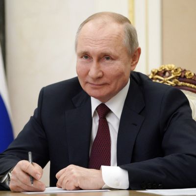 Venäjän presidentti Vladimir Putin.
