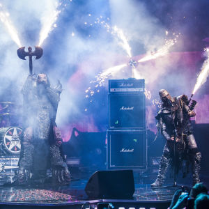 Lordi Uuden Musiikin Kilpailun finaalissa.