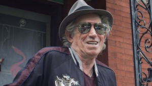 Keith Richards Muddy Watersin talon ovella.