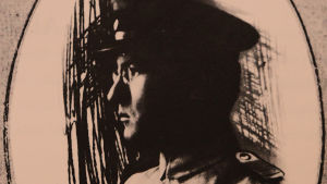 Diktonius skrev Jaguaren. Elmer Diktonius armeijassa 1918.