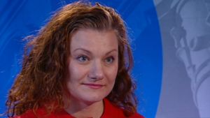 Äldreomsorg hör till satsningarna under hösten säger Christina Mickos. Christina Mickos, SFP, Lappträsk, kandidat i riksdagsvalet 2015.