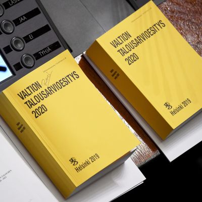 Talousarvio budjetti 2020, budjettikirja.