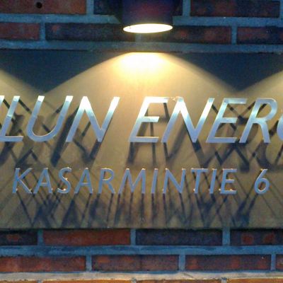 Oulun Energian toimisto sijiatsee Kasarmintiellä.