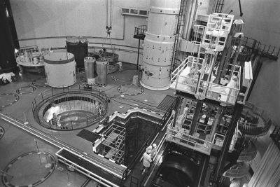 Reaktorn i Lovisa kärnkraftverk byggs, 1976