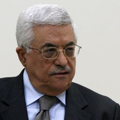 Palestiniernas president Mahmud Abbas