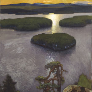 Eero Järnefelt: Symbolistiskt landskap från Koli Eero Järnefelt: Symbolistiskt landskap från Koli