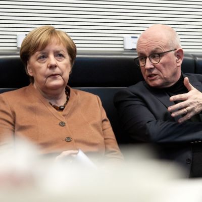 Angela Merkel ja Volker Kauder.