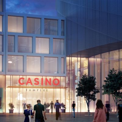 Tampereen kasinon sisäänkäyni