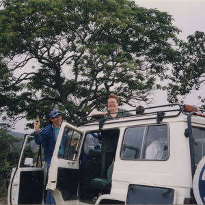 Irja Askola, Tansania, safari, jeeppi, Afrikka, seikkailu