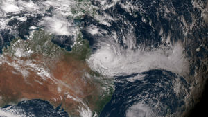 Debbie kan vara den näst kraftigaste stormen som har drabbat Australien sedan år 2011 Debbie kan vara den näst kraftigaste stormen som har drabbat Australien sedan år 2011