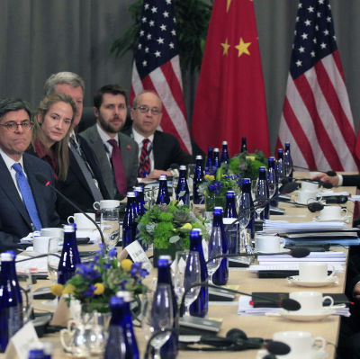 USA:s president Barack Obama och Kinas president Xi Jinping under kärnsäkerhetsmöte i mars-april 2016.