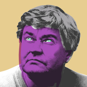 Hannu Mäkelän kuva käsitelty Andy Warhol -tyyliin