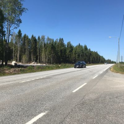 Omfarstvägen runt Jakobstad vid Fårholmen