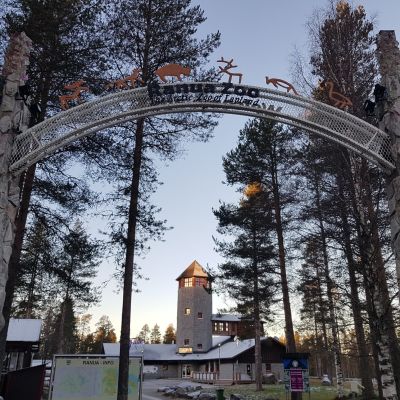Ranuan eläinpuiston portti