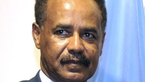 Eritreas president Isaias Afwerki år 2011 vid FN:s högkvarter i New York. Eritreas president Isaias Afwerki år 2011 vid FN:s högkvarter i New York.