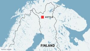 Kursen ordnas i Kittilä i mars. I två dagar ska kursdeltagarna lära sig allt hur man överlever i arktiska förhållanden i krissituationer. Kittilä visas på en karta.