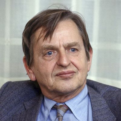 Arkivbild på Olof Palme från år 1984