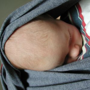 Baby i bärsjal, 2004